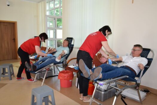 Akcja krwiodawstwo w Urzędzie Gminy w Mircu