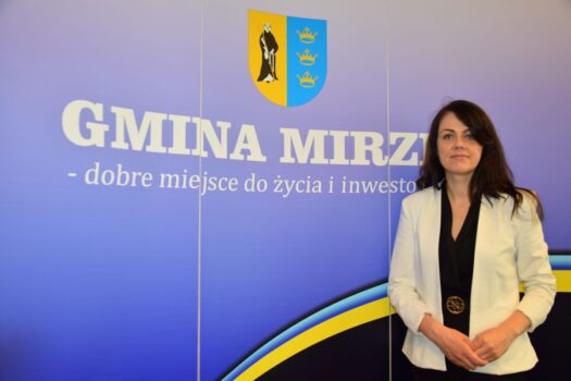 Sylwia Błach przewodnicząca Rady Gminy w Mircu