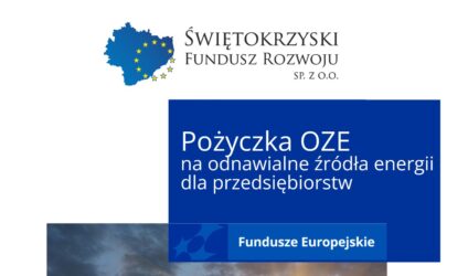 Informacja na temat pożyczki na OZE dla firm